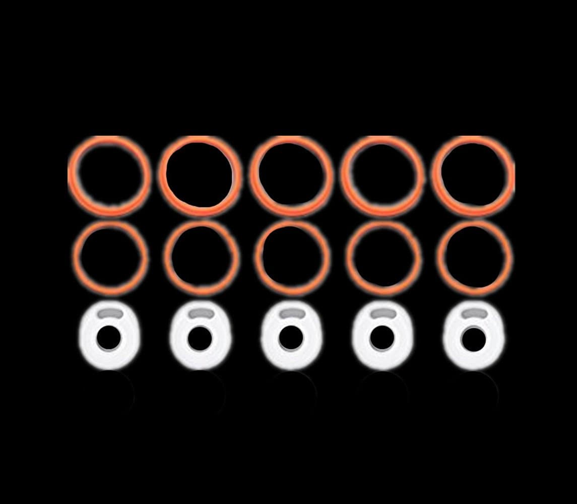 DEKPRO 5 Sets SMOK TFV8 Replacement O Rings Cloud Beast Silicone Seals Oring Clearomizer