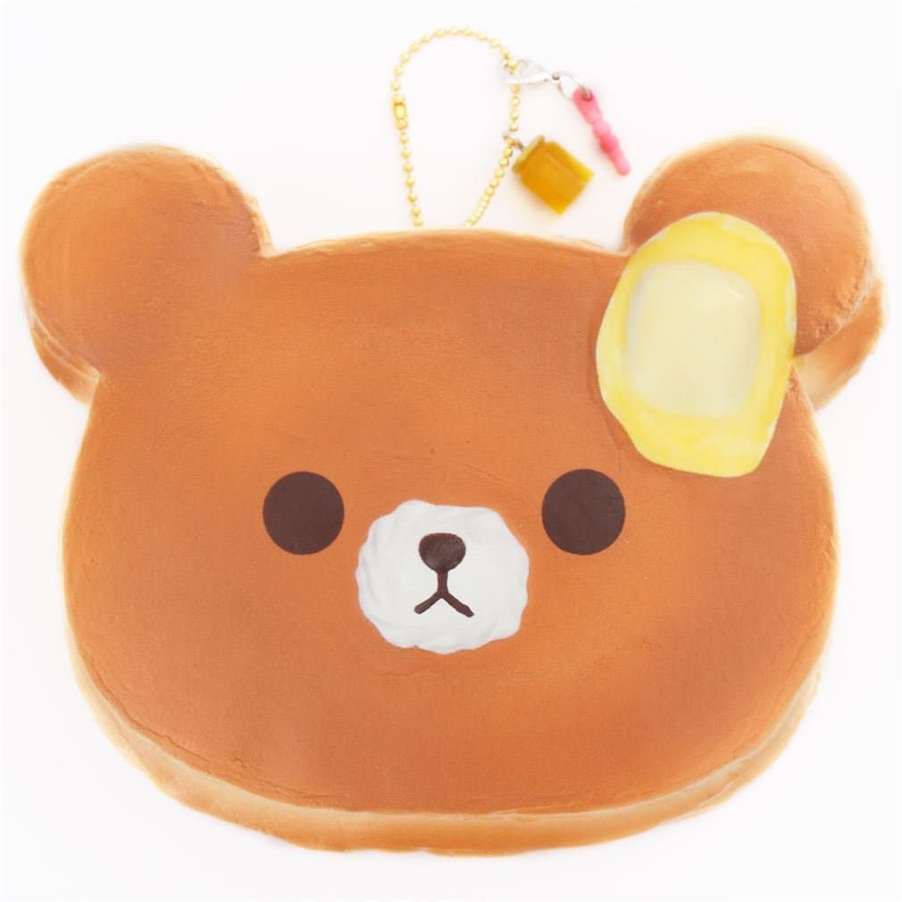 Puni Maru Big Butter Jumbo Bear Pancake Squishy