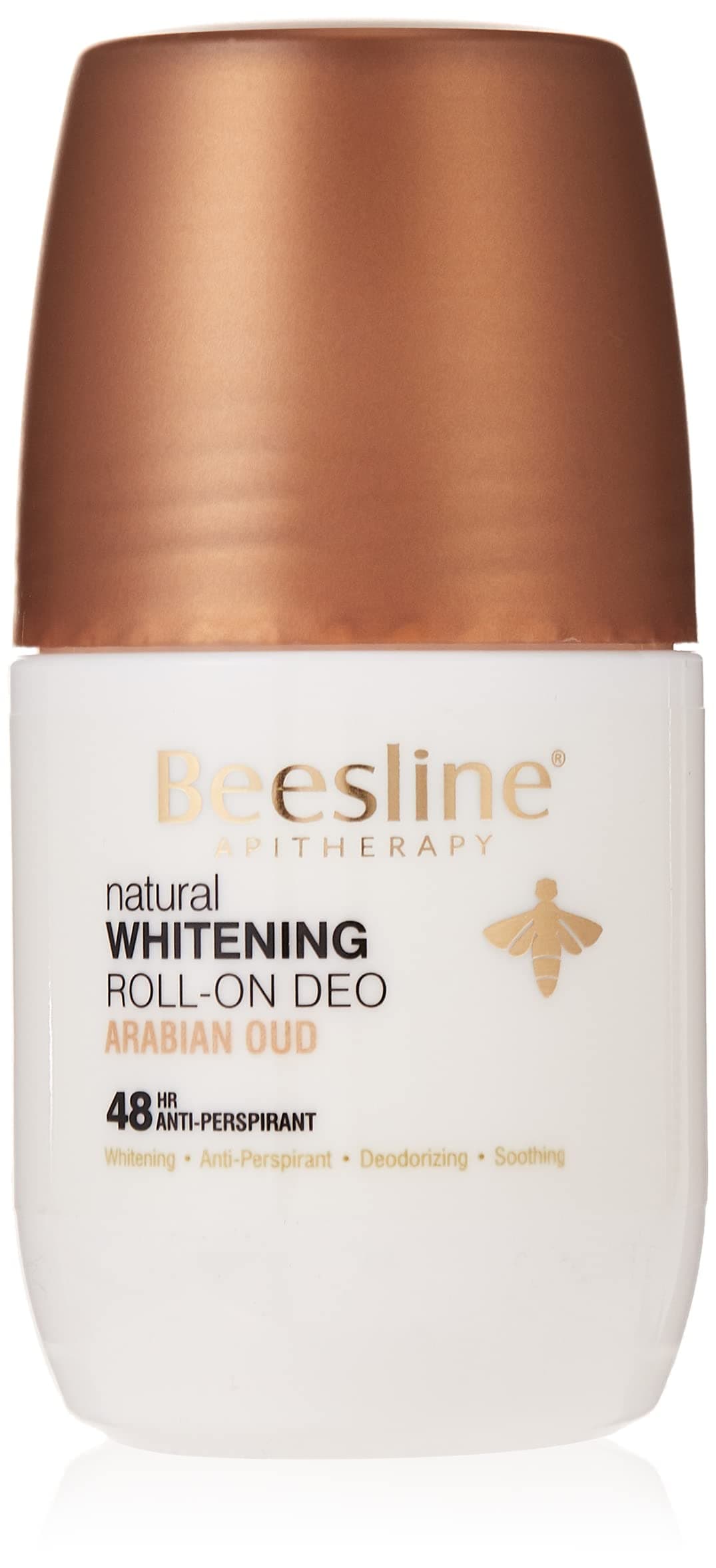 Whitening Roll-On Arabian Oud Deodorant, 48 Hours Anti-Perspirant, Deodorizing, Soothing, for Sensitive Skin, 50ml