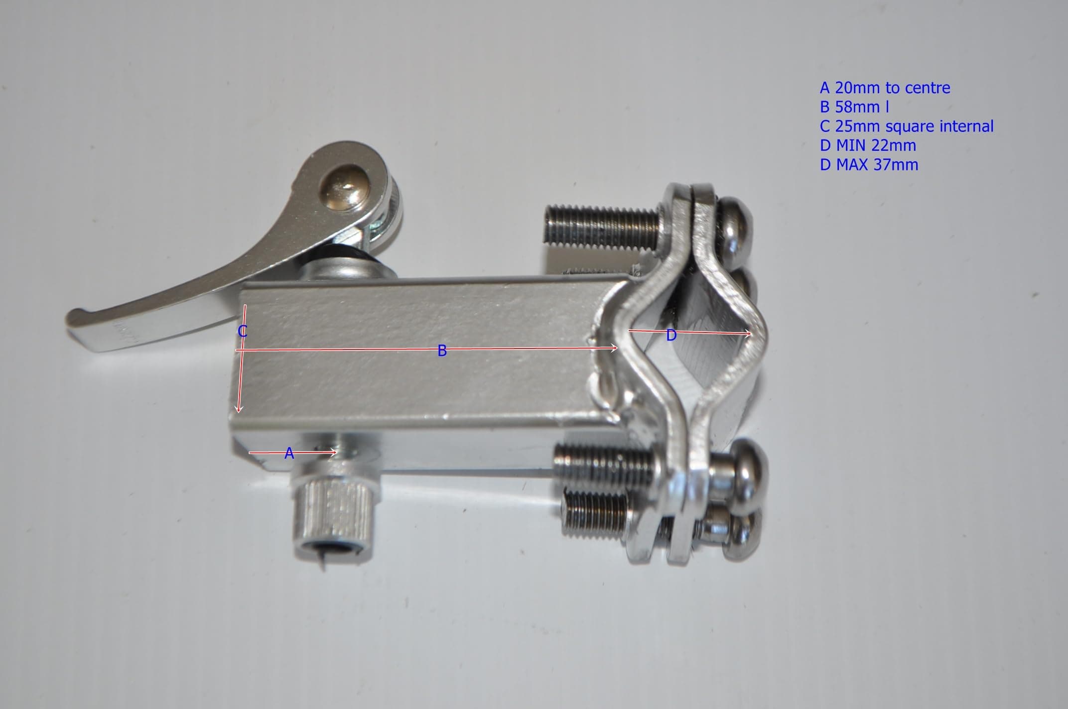 Tagalong Tag a long Trail Bike Additional Hitch, silver