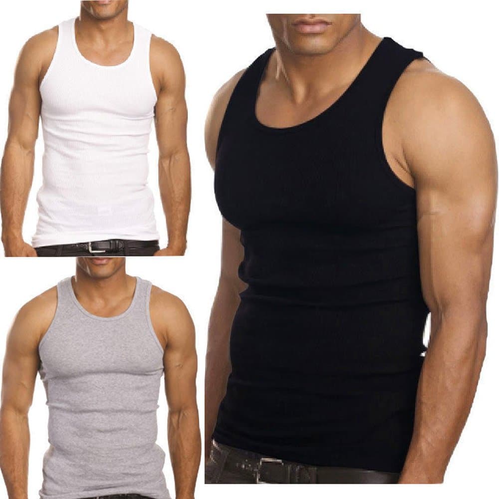 mens Sleeveless Tank Top for Boxing Undershirt