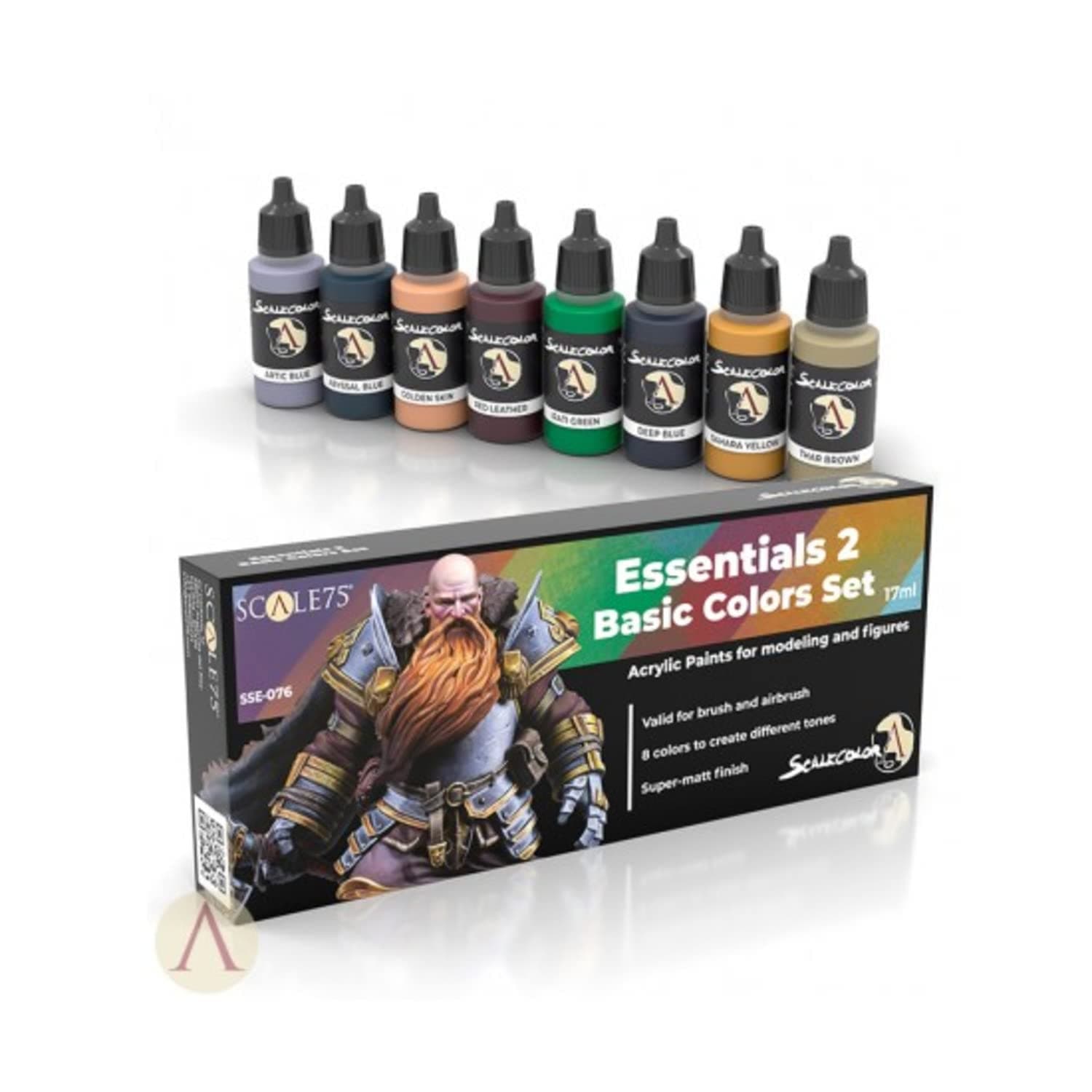 scale 75SSE076 ESSENTIALS 2 BASIC COLORS SET