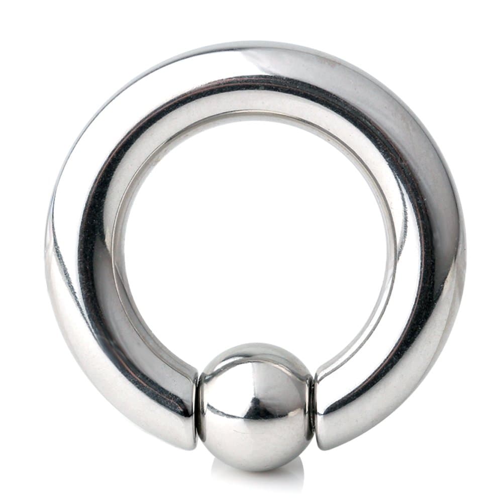 316L Surgical Steel Spring Action Captive Bead Ring CBR 2G 4G 6G 8G 0G 00G
