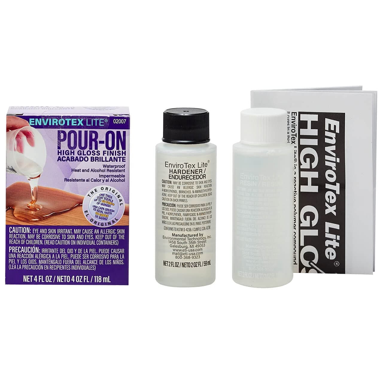 Environmentally friendly technology 115 g Kit Lite pour-on, -