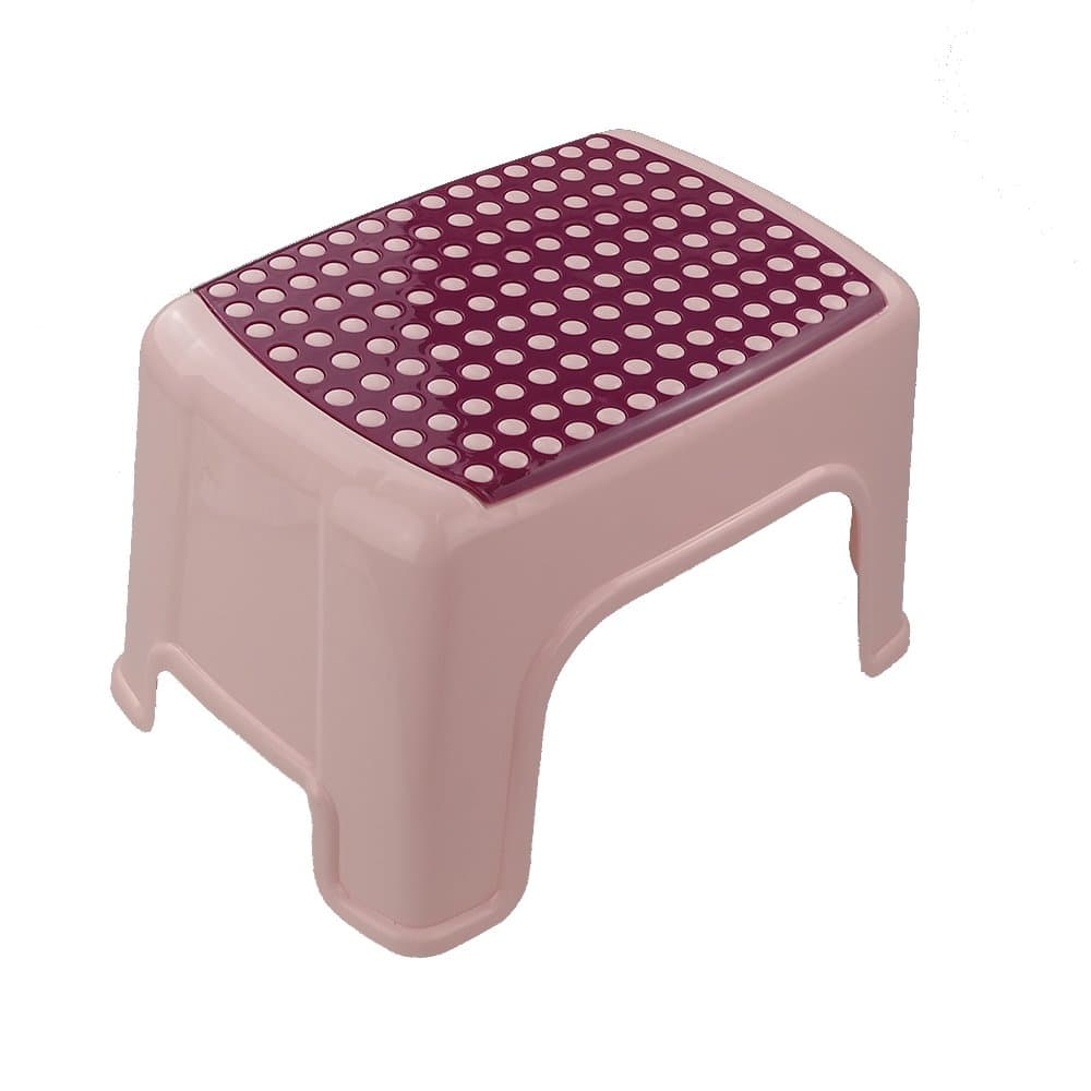 Cand Non-Slip Step Stools in Bathroom, Kitchen, Living Room (pink)O/F
