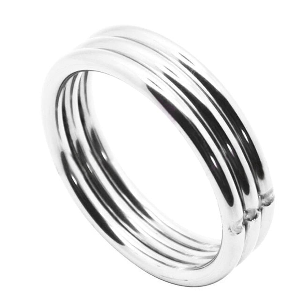 Shopantic(TM) Stainless Steel Metal Pe nis R ings Co ck Dick Goat Scrotum Ring Se xToy For Men[ L ]