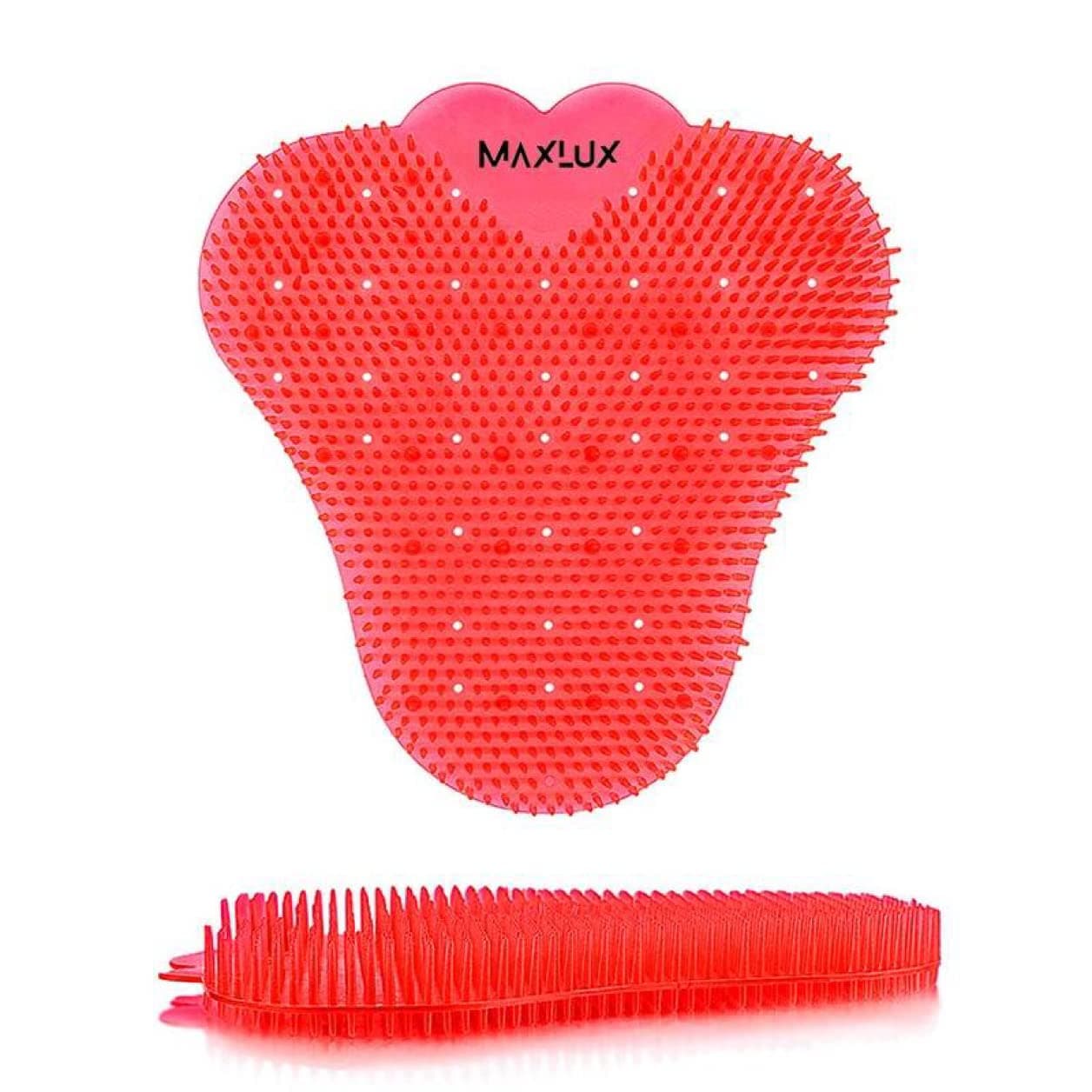 Premium Long Lasting Urinal Screens Deodorizer (12PK) Anti-Splash Scented Red Cherry