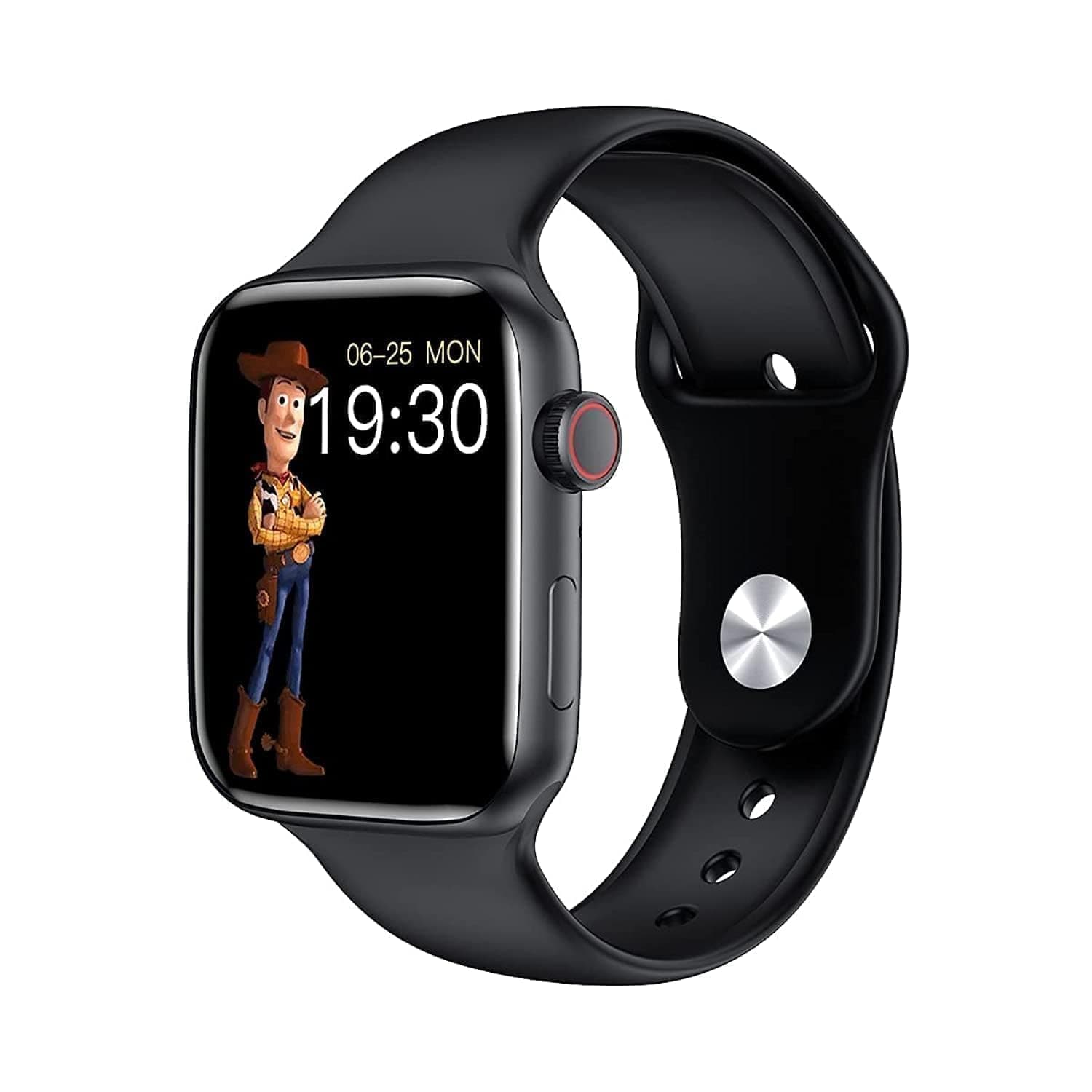 HW22 Pro Max MYK Smart Watch (44mm, Black Blue)