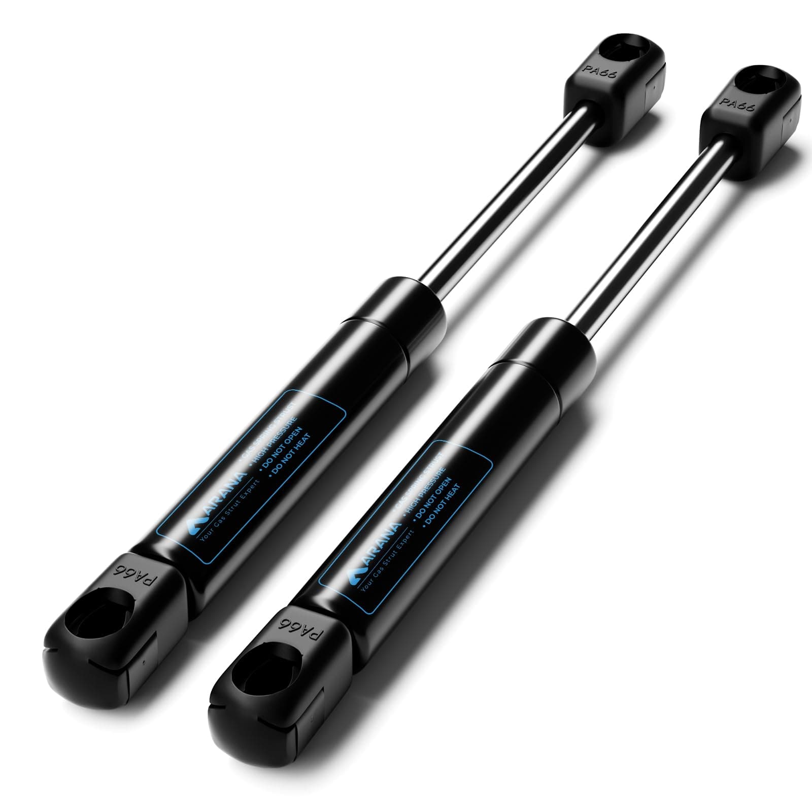 ARANA 9 inch 24 Lb/107 N Gas Struts Spring Shocks 9“ 24 Pound Lift Support C16-23733 for Tool Box Lid Toolbox Cabinet Door Truck Topper, Set of 2