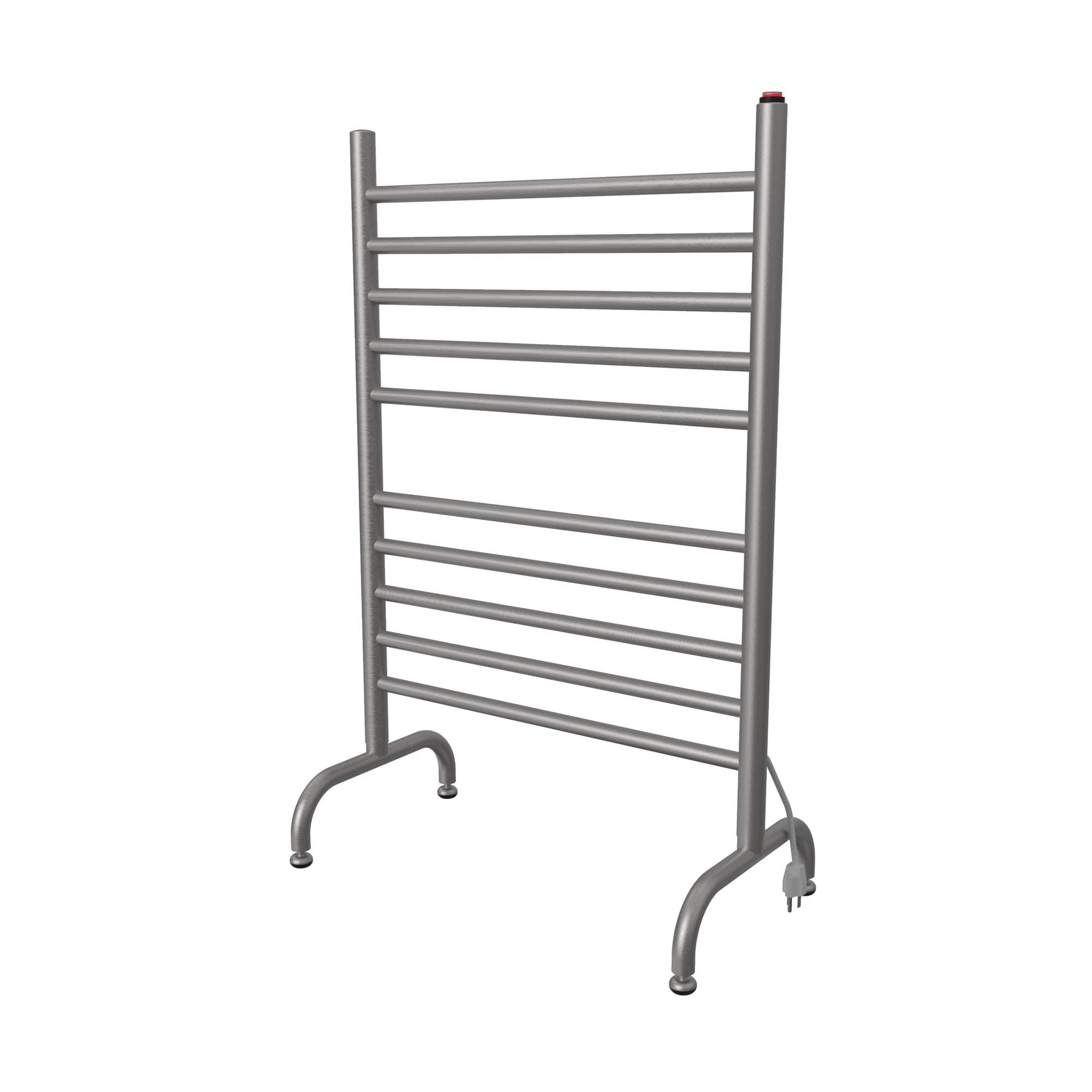 Amba SAFSB-24 Solo 24" Freestanding 10 Bar Towel Warmer in Brushed