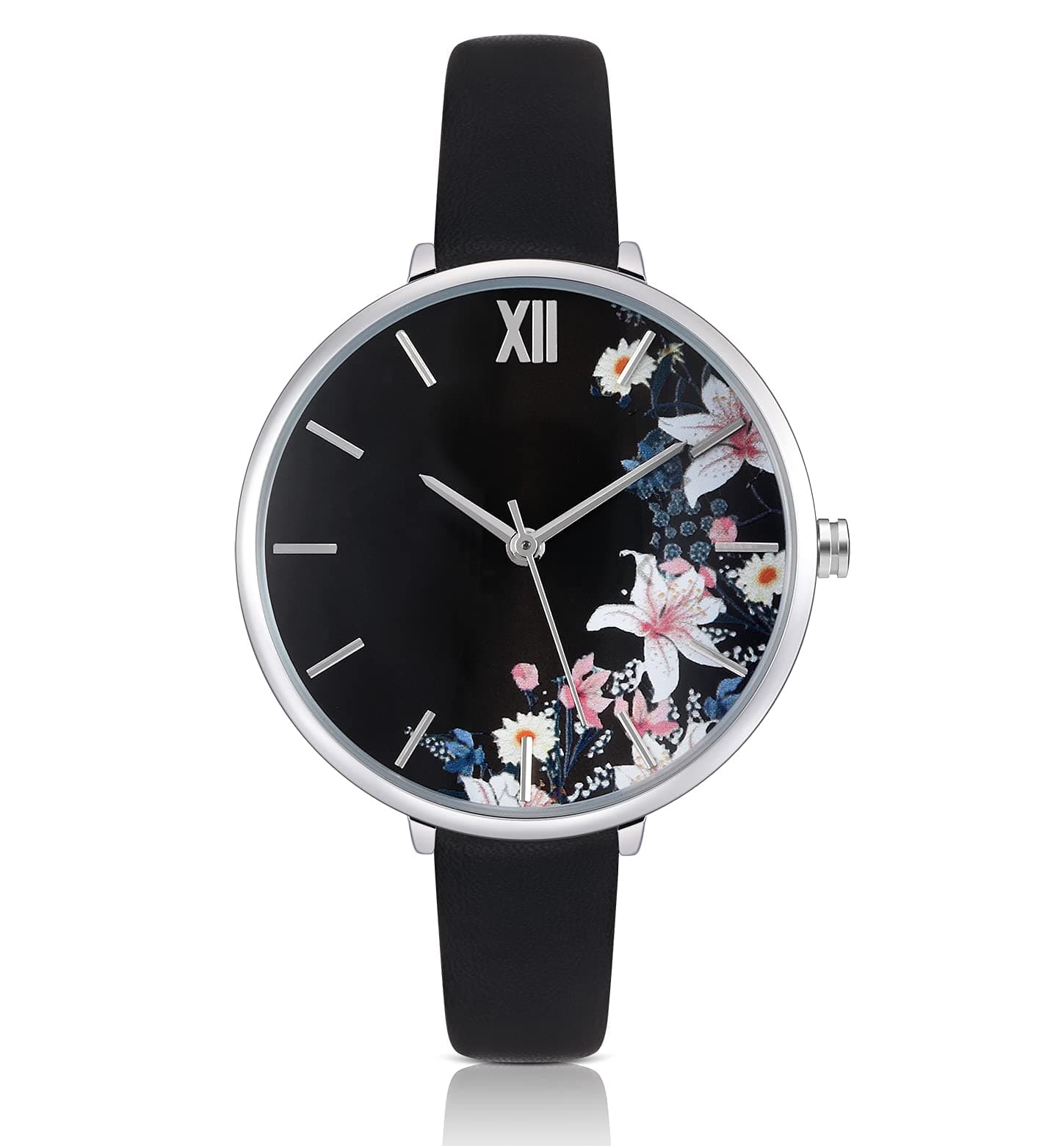 Womens Watches Leather Quartz Watch Waterproof Fashion Wristwatch for Women Ladies Girls