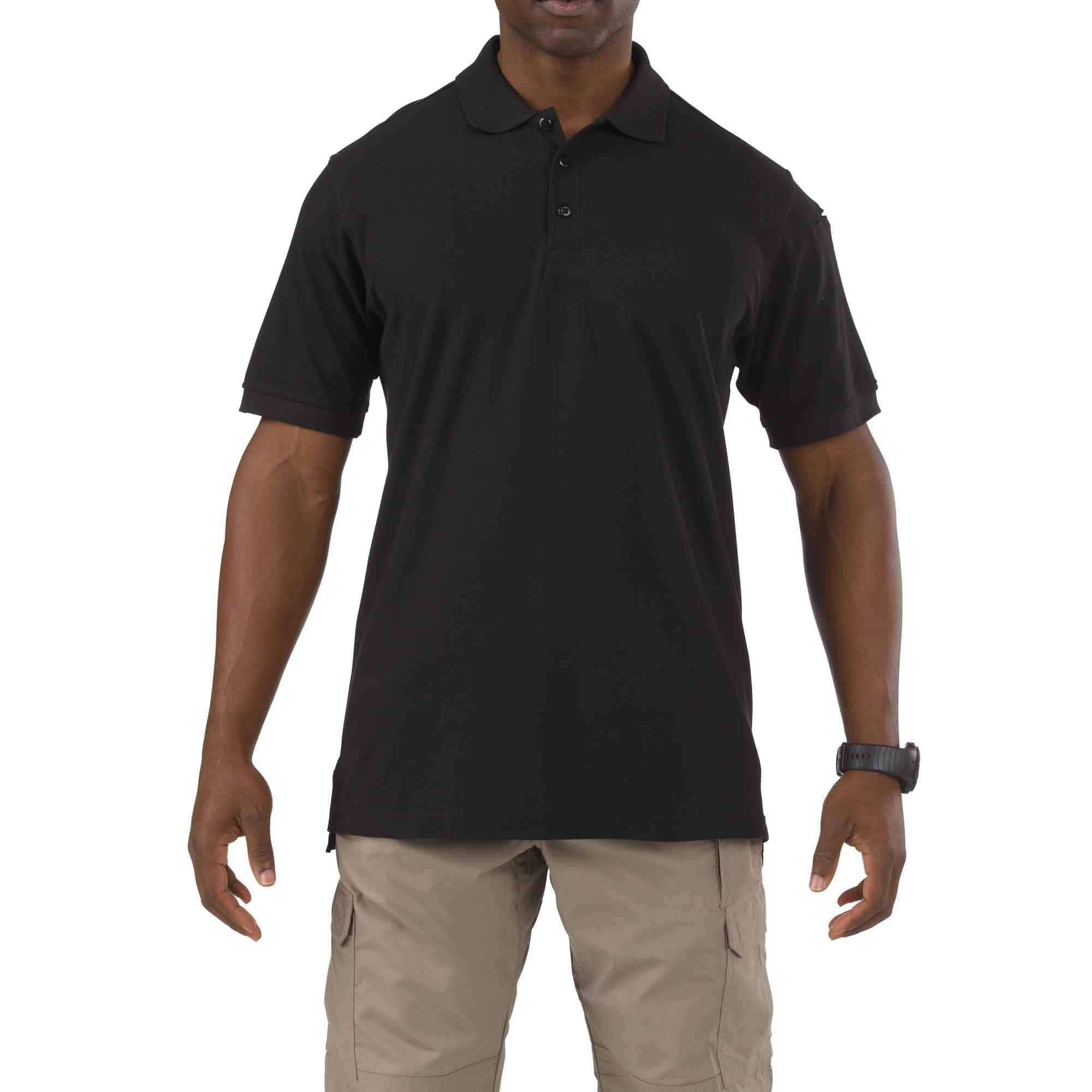 Tactical Men's Utility Short Sleeve Polo Shirt, Poly-Cotton Fabric, Wrinkle Resistant, Style 41180
