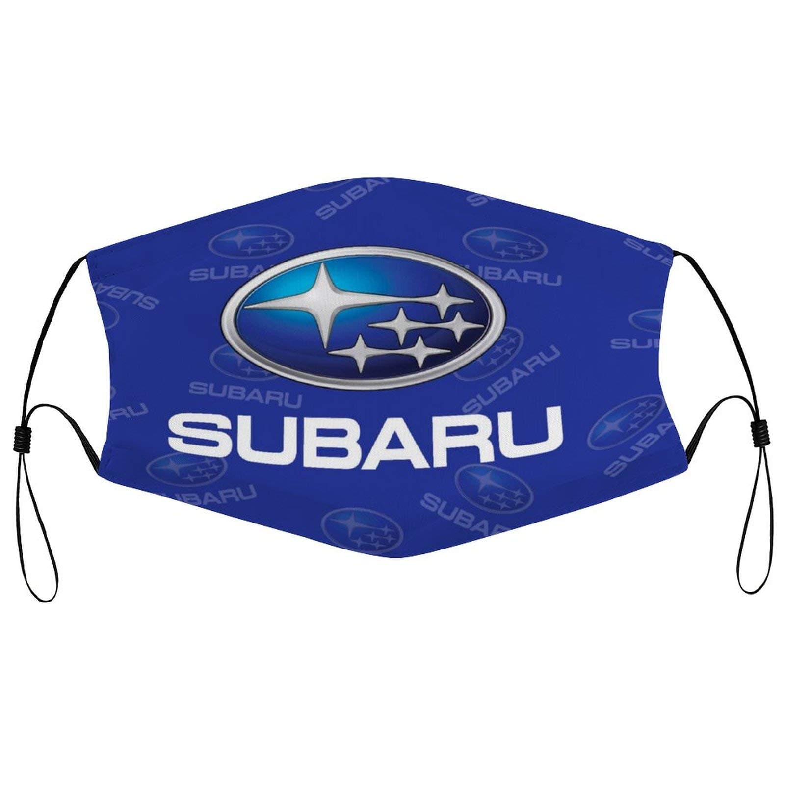 Subaru Logo Breathable Face Mask Reusable Mask Cover Washable Bandana Balaclavas Adjustable Face Cover for Men Women