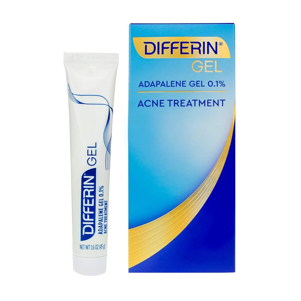 Adapalene Prescription Strength Retinoid Gel 0.1% Acne Treatment (Up to 90 Day Supply), 45 Gram