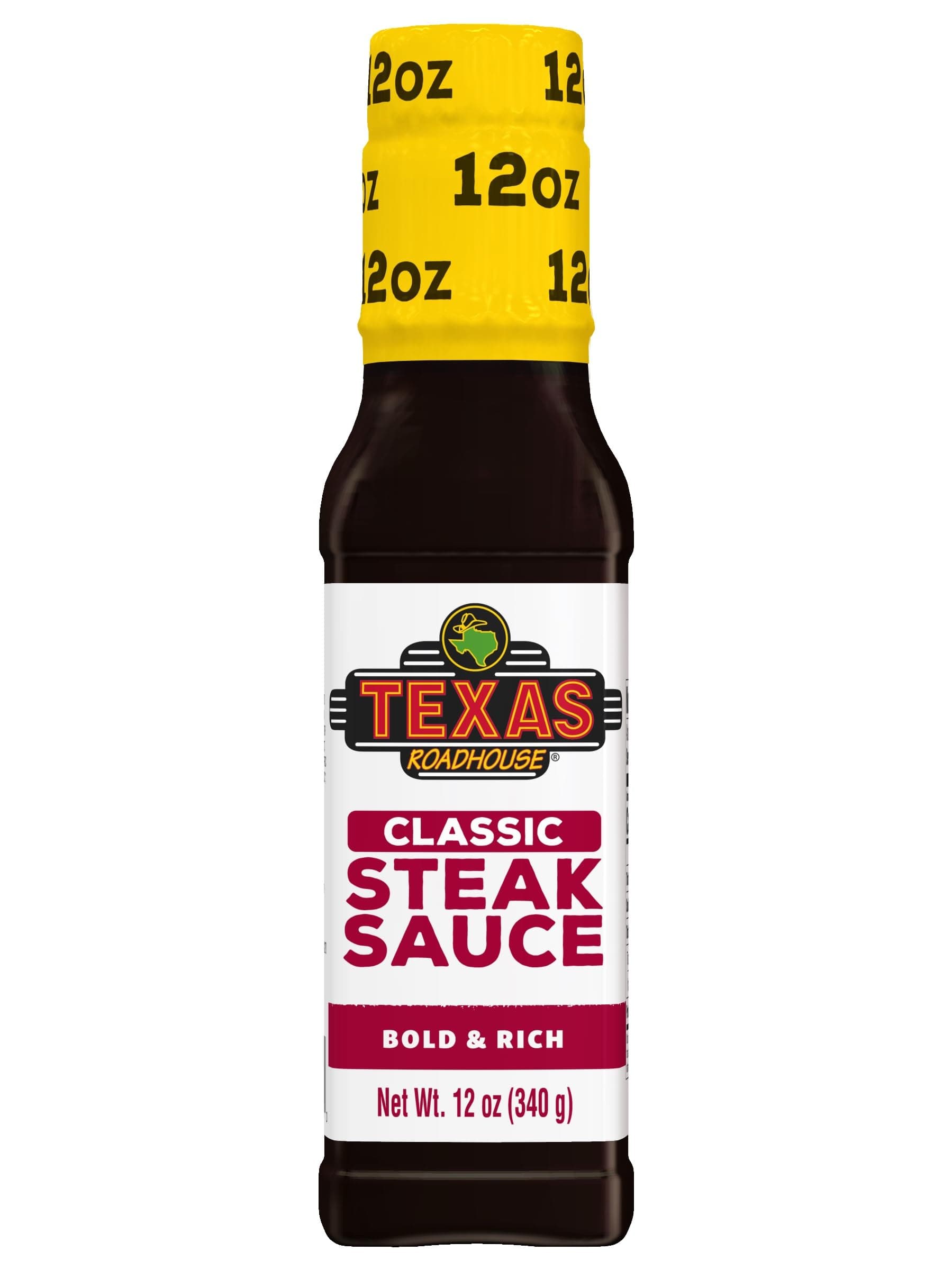 Classic Steak Sauce, 12 oz. Bottle, Perfect Steak Marinade or Dipping Sauce, Made with Vinegar, Onion and Garlic