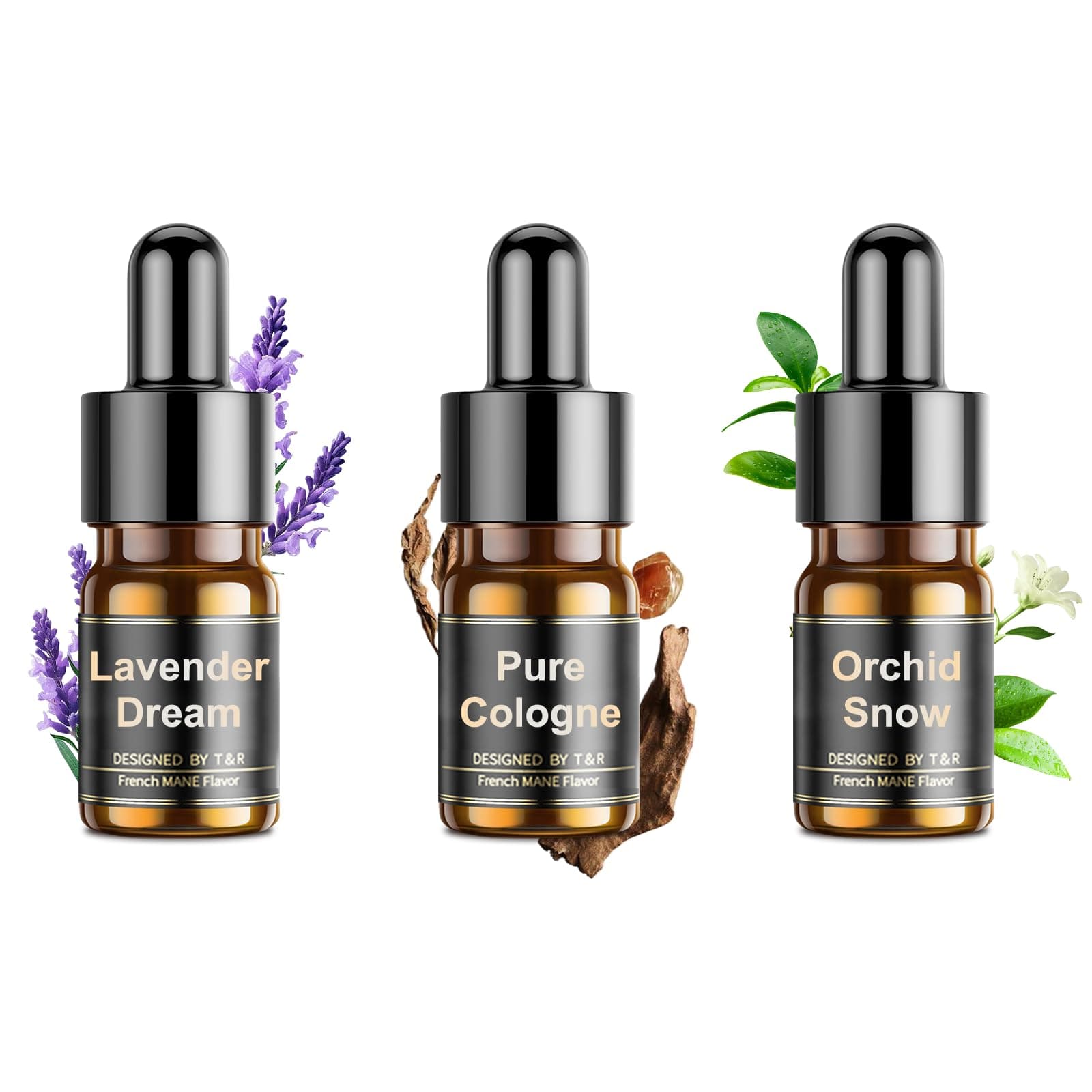 Ceeniu Essential Oil Kit - Replenishment Car Air Freshener F21/EA02 - Made from pure natural plant extracts - Can be used for 3 months - 4 ml (3