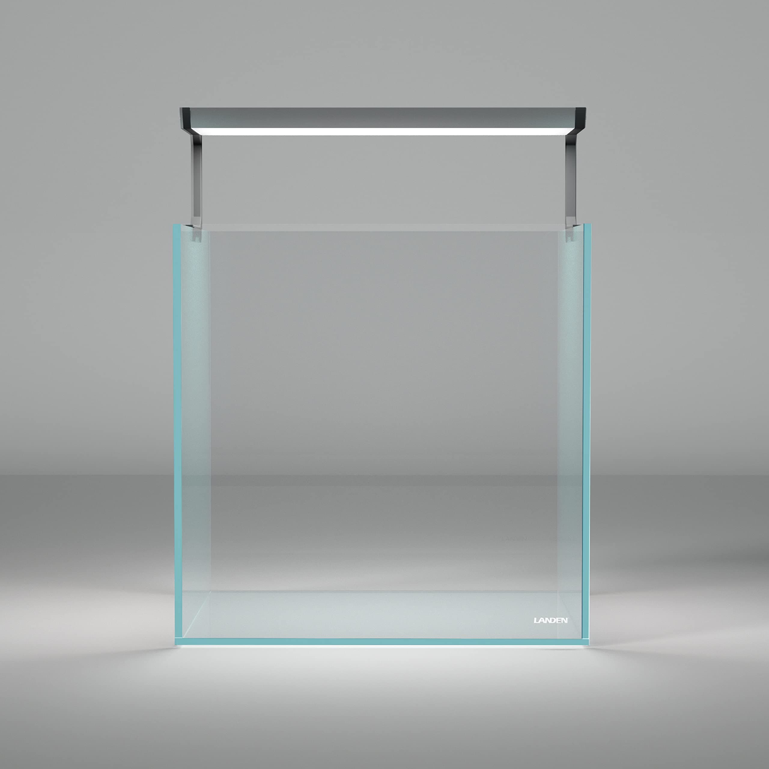 LANDEN AQUABRITE 30 LED Aquarium Light RGB+W for 11.81in (30cm) Rimless Freshwater Fish Tanks - Full Spectrum Lighting with Adjustable Brightness with Controller