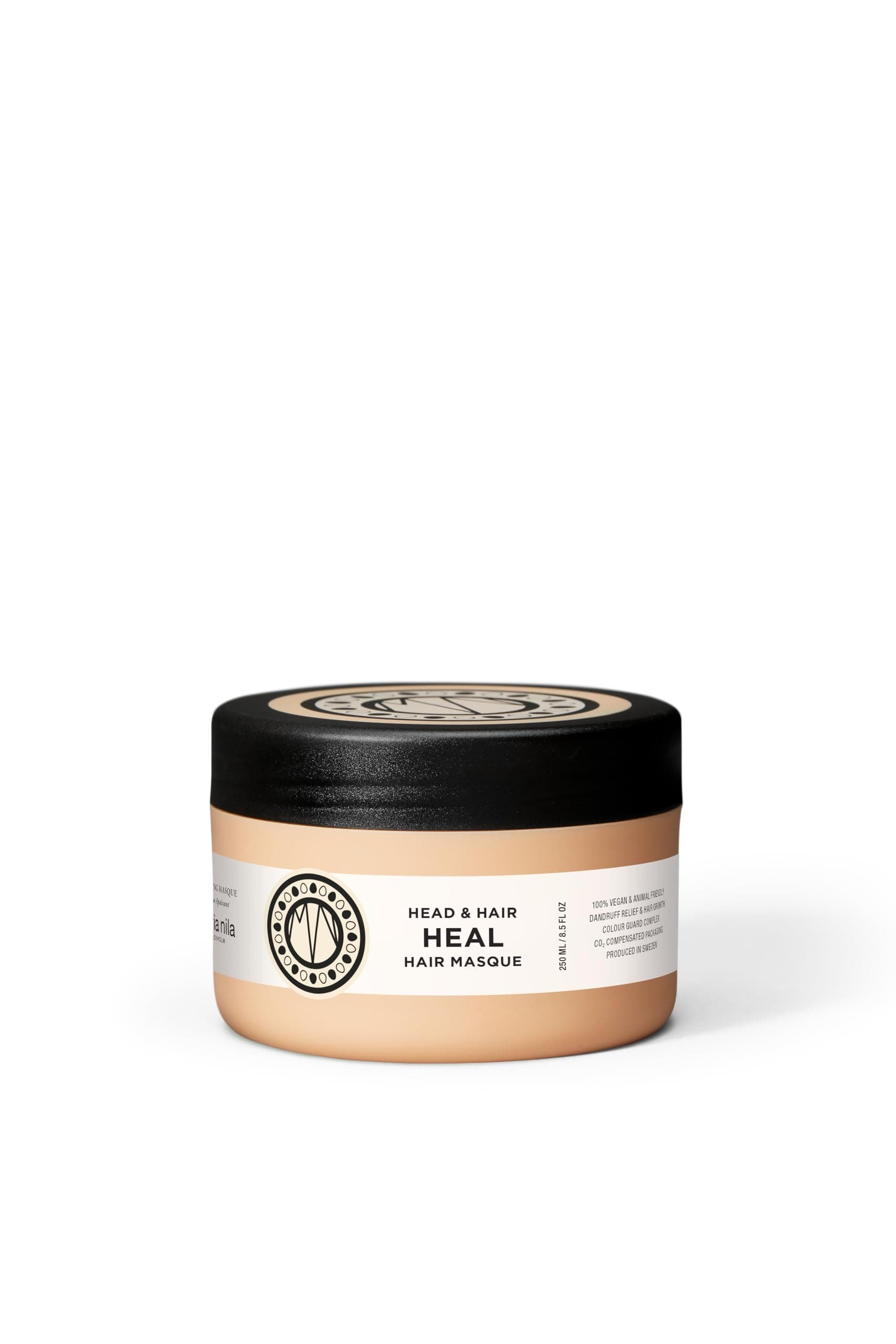 Maria Nila Head & Hair Heal, Hair Mask 8.5 Fl Oz, Soothing Aloe Vera for dry & itchy scalps, 100% Vegan & Sulfate/Paraben free