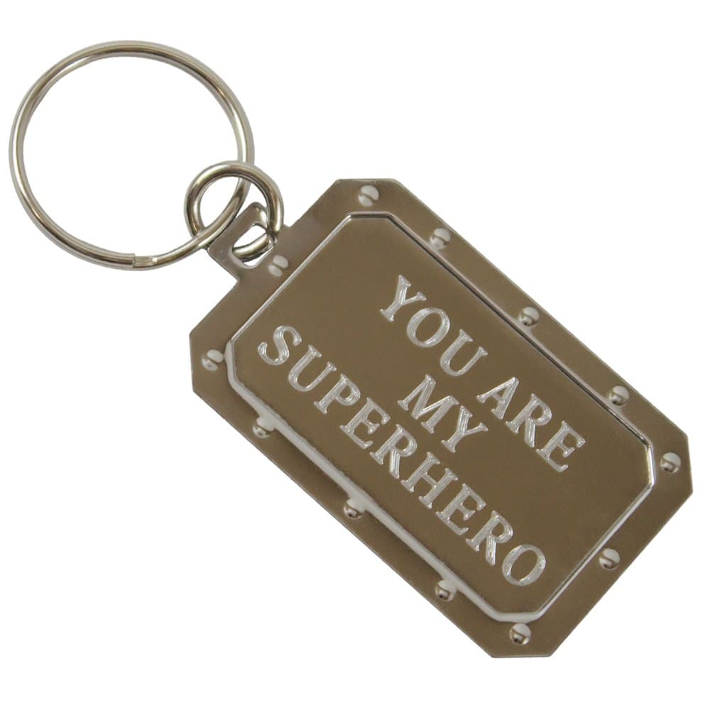 Personalized Engraved Stainless Steel Keychain – Engrave Your Name Or Message