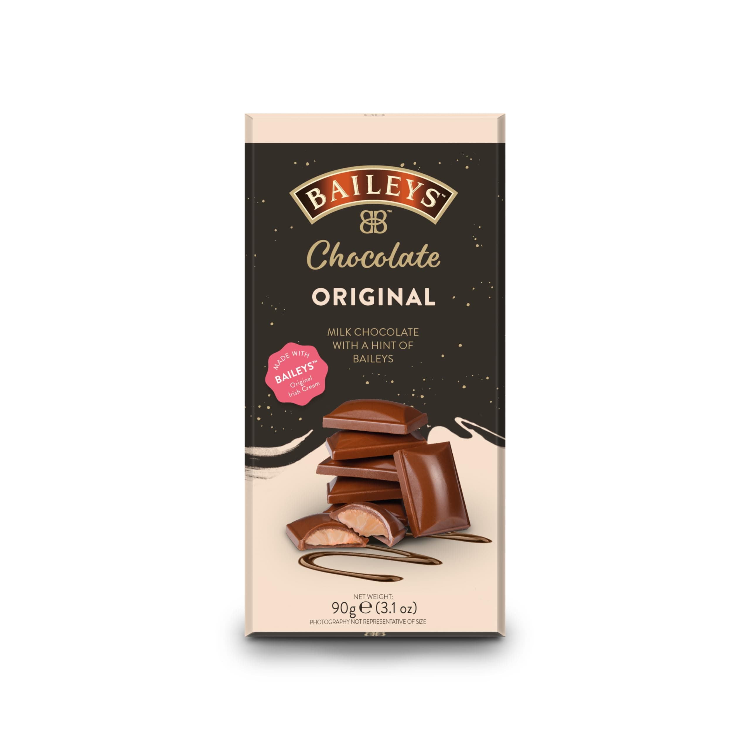 Baileys Original Chocolate Bar Novelty Gift Irish Cream 90g