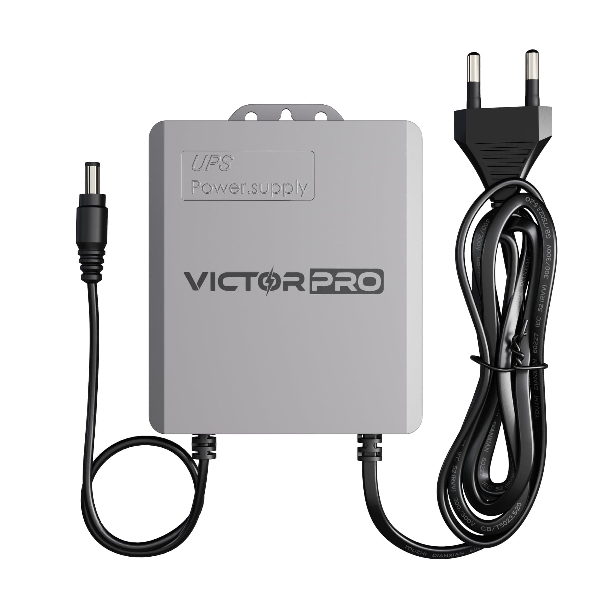 VictorPro 12V Mini UPS for WiFi Router Airtel Xtream JioFiber | 6600 Mah Battery Power Backup up to 5 Hours | Replaceable Battery | Supports Router, CCTV & Modem Upto 2.5 Amps | Built in Charger