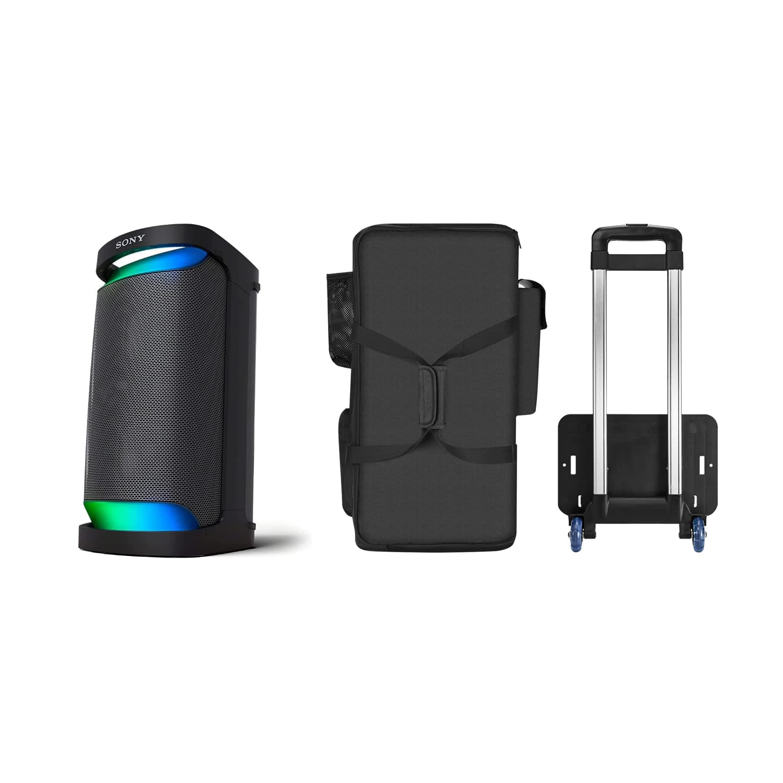 Sony SRS-XP500 Audio Trolley Bag,Travel Case for Sony SRS-XP500 Outdoor Karaoke Wireless Portable Speaker Multifunctional Storage Bag
