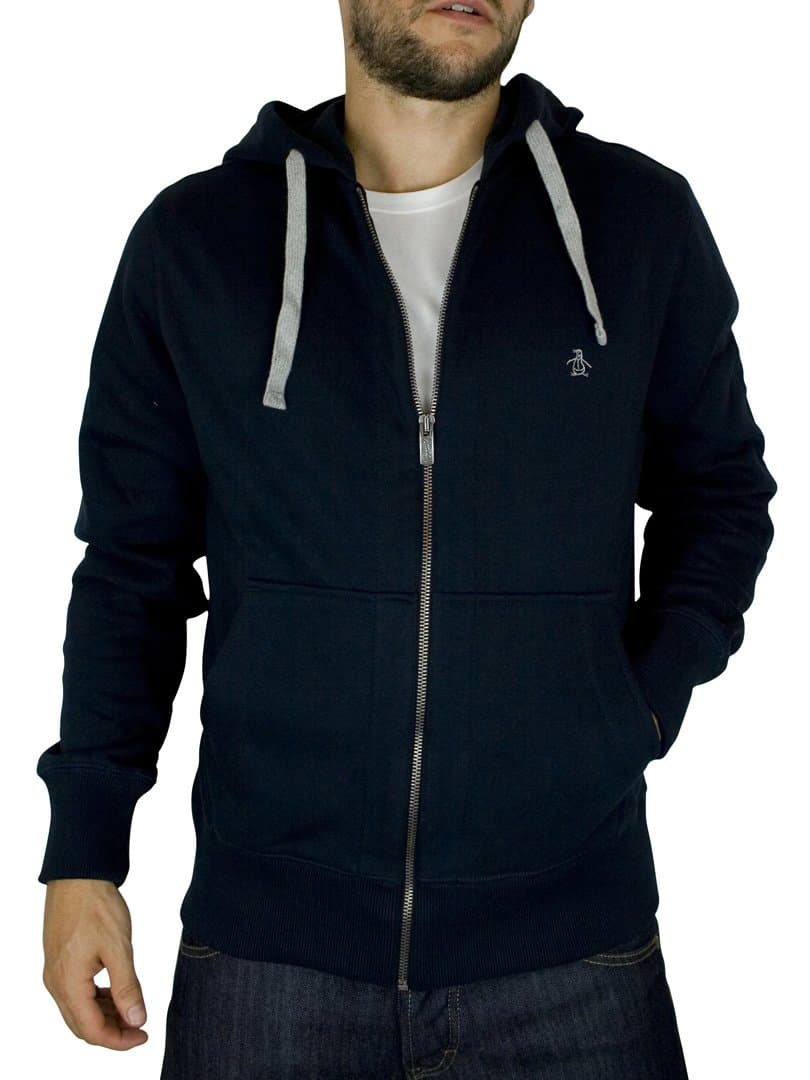 Original Penguin Men's Secret Sam Long Sleeve Hoodie