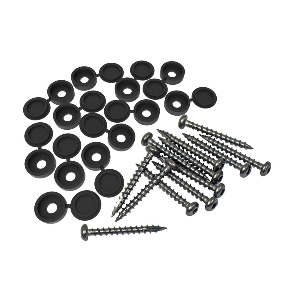 Barrette Outdoor Living 73025527 2X4 Fastener Kit (12PK) -Black Sheeting