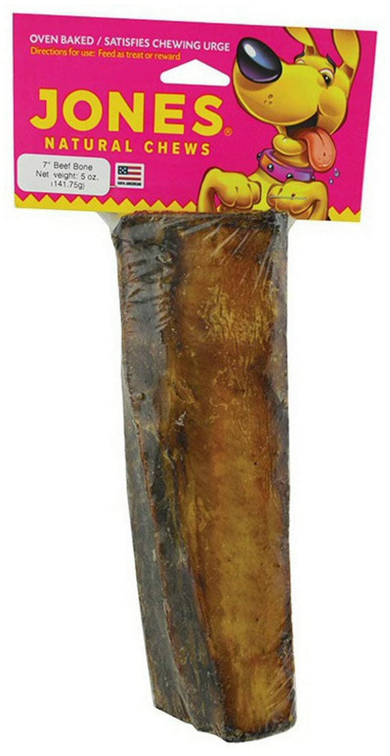 Jones Natural Chews 1Piece 7" Dog Rib Bone (2 Pack)