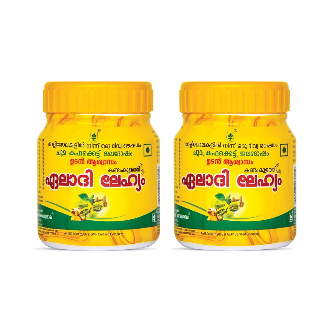 Eladi Lehyam – Ayurvedic Cough and Cold Relief | Safe, Natural Traditional Medicine for All Ages - 100g (Pack of 2)