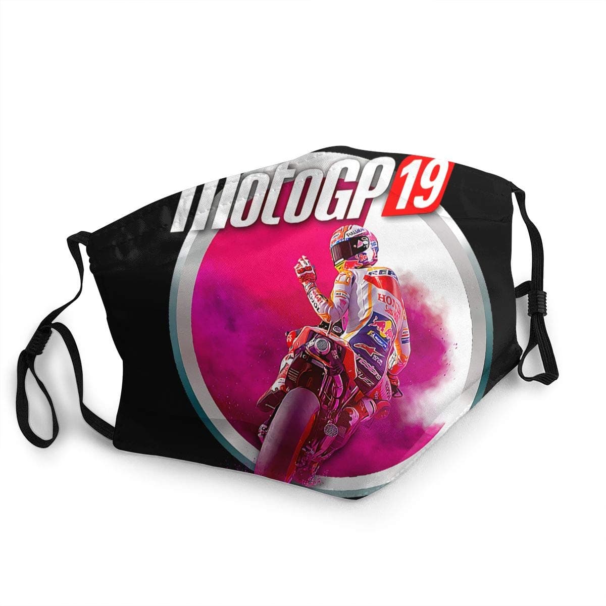 MotoGP 19 Adult Wind Dust Masks Reusable & Washable Face Mask