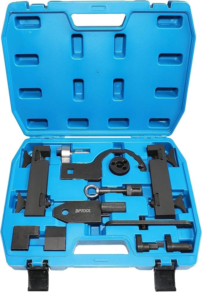 DPTOOL Engine Camshaft Alignment Locking Timing Tool Kit for Land Rover Jaguar Discovry 4 Rang Rover Sport V8 5.0 L V6 3.0L Engine Timing Tool with Fuel Pump/Injector Tool