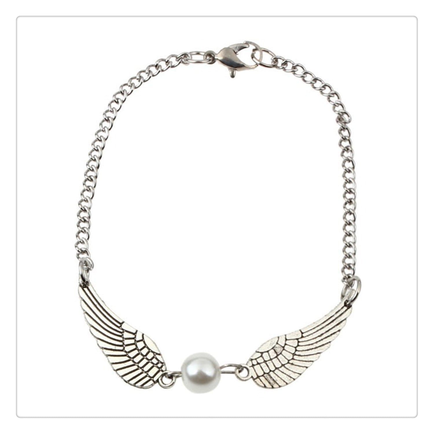 silver Snitch bracelet, Bracelet, silver Snitch, Silver Bracelet, Gift, Christmas,Teen gift