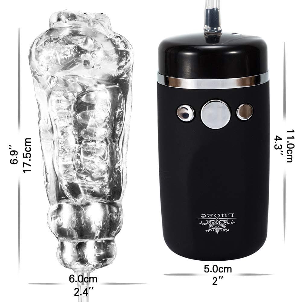 Realistic Six Toys for Men Suckìng Male Pocket Pussey Rotating,Interaction 2 in 1-Free Automatic Másturabation Toys 10 Vibrátions S(exy Toys for Mens Hands Free