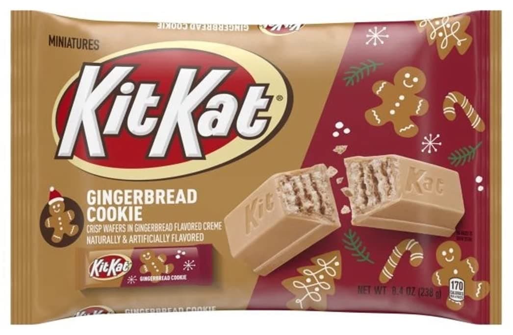 KitKat USA Gingerbread Cookie Bag of Mini's