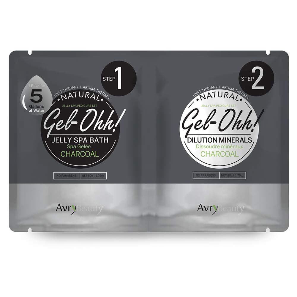 AvryBeauty Gel-Ohh Jelly Spa - Charcoal, 1 ct.