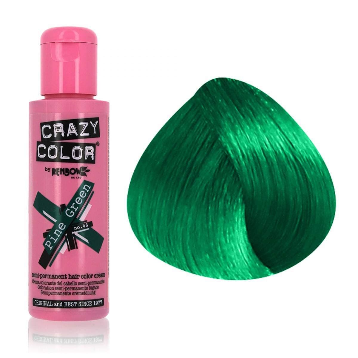 Semi Permanent Hair Dye - Pine Green