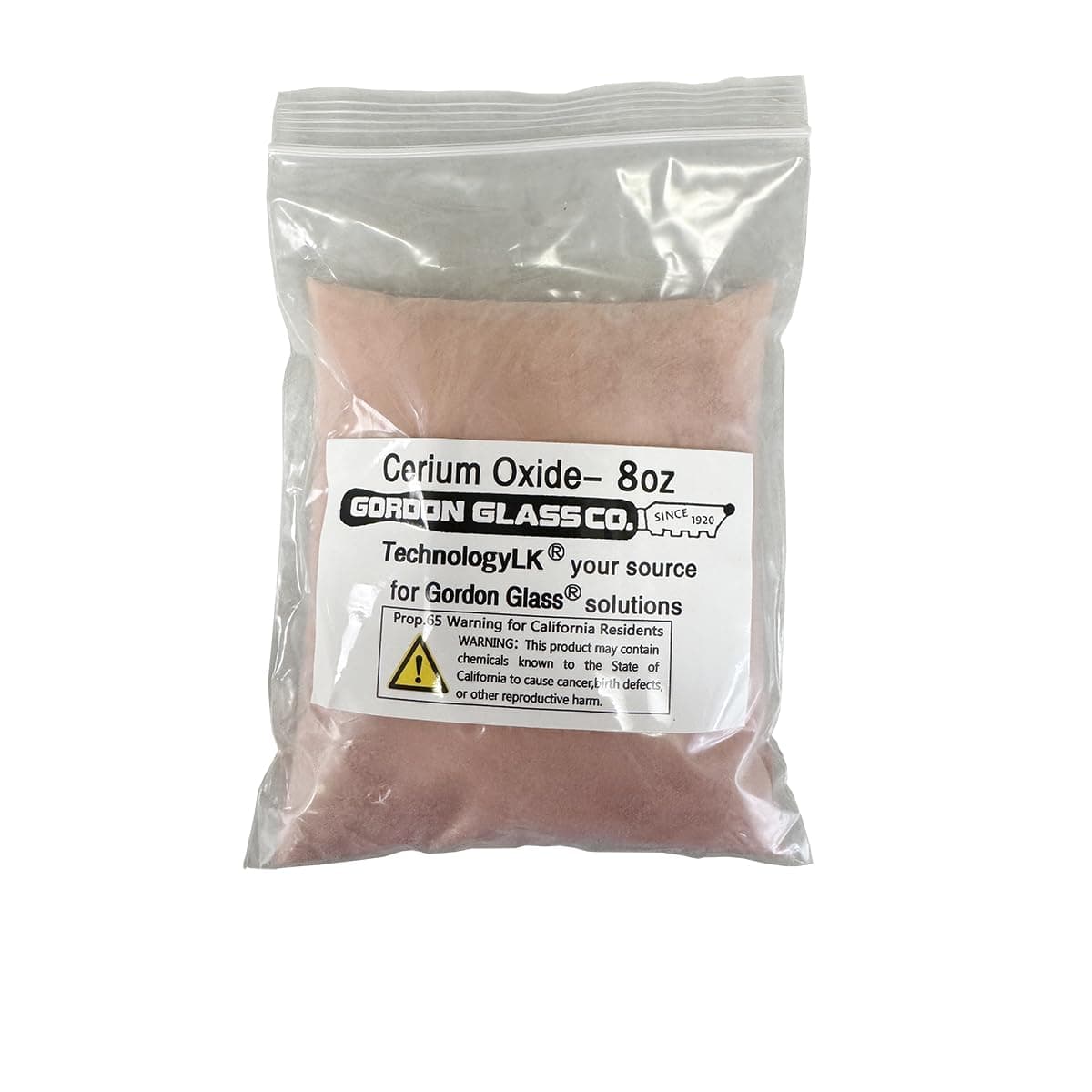 Gordon Glass Co. Cerium Oxide High Grade Polishing Powder - 8 Oz