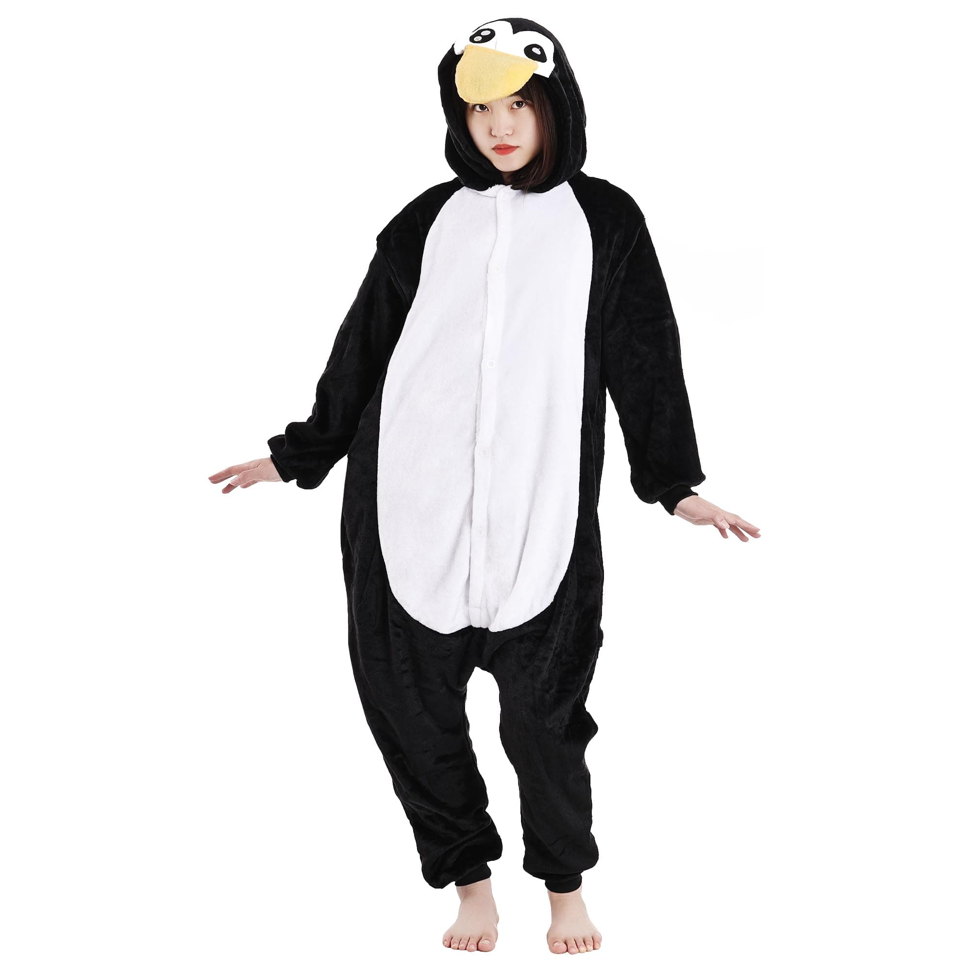 YymobtPenguin cartoon animal one-piece pajamas