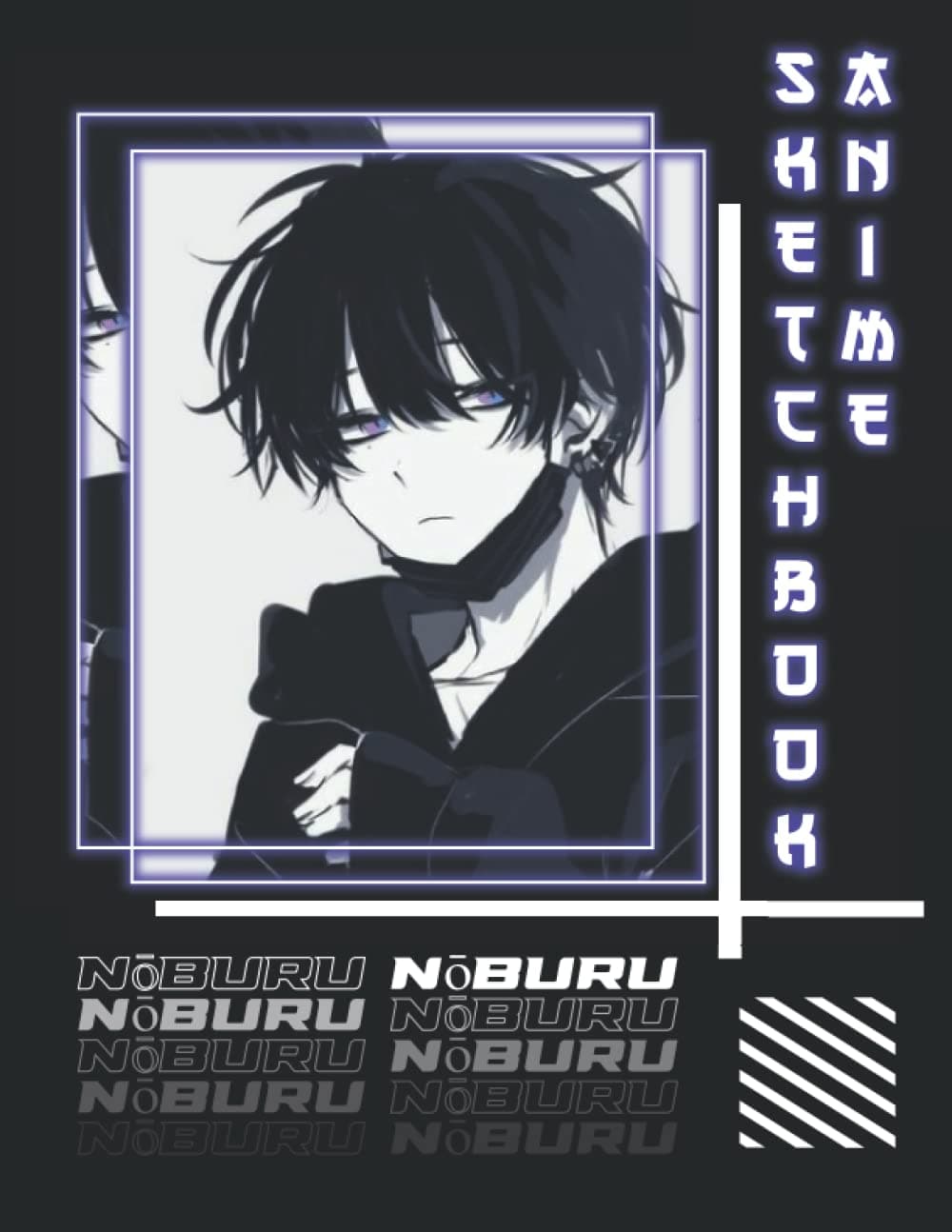 Anime Sketchbook: Anime Manga Japanese Art Sketchbook, 120 Pages, Blank Paper for Drawing, Doodling or Sketching | Anime Fans Gift | (Sketchbooks) VOL 18 Paperback – December 2, 2021