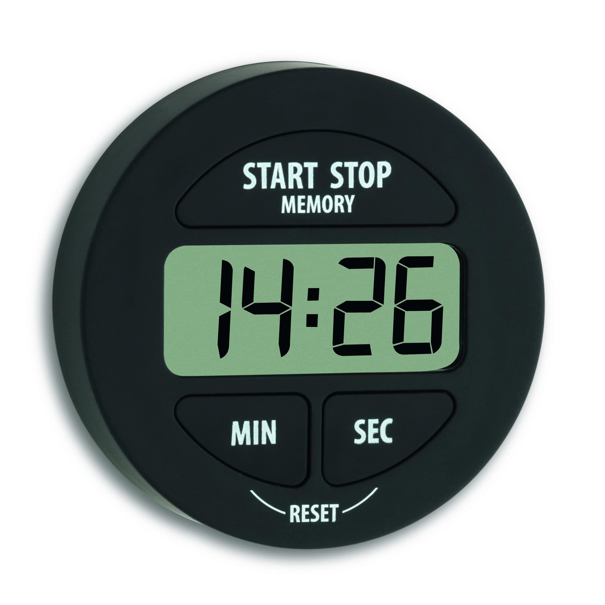 TFA 38.2022.01 Electronic Timer and Stop Clock, black