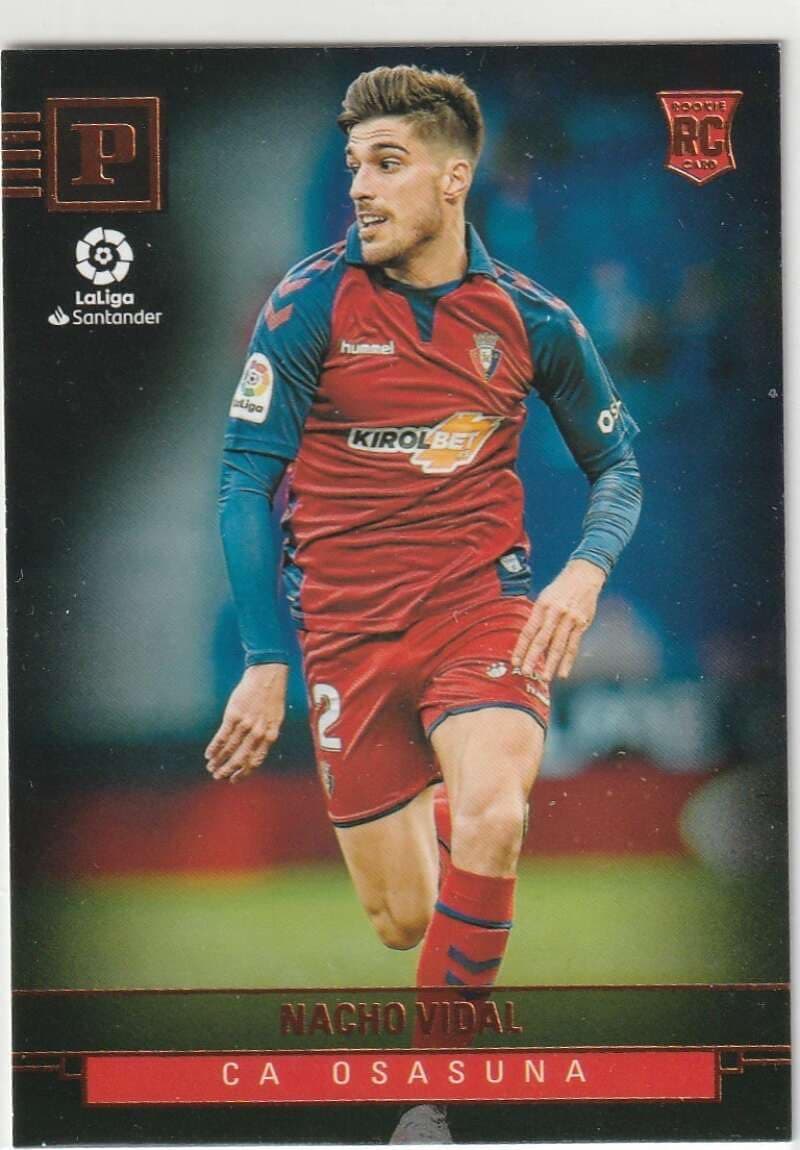 2019-20 Panini Chronicles Panini #362 Nacho Vidal CA Osasuna Soccer Futbol Base Trading Card