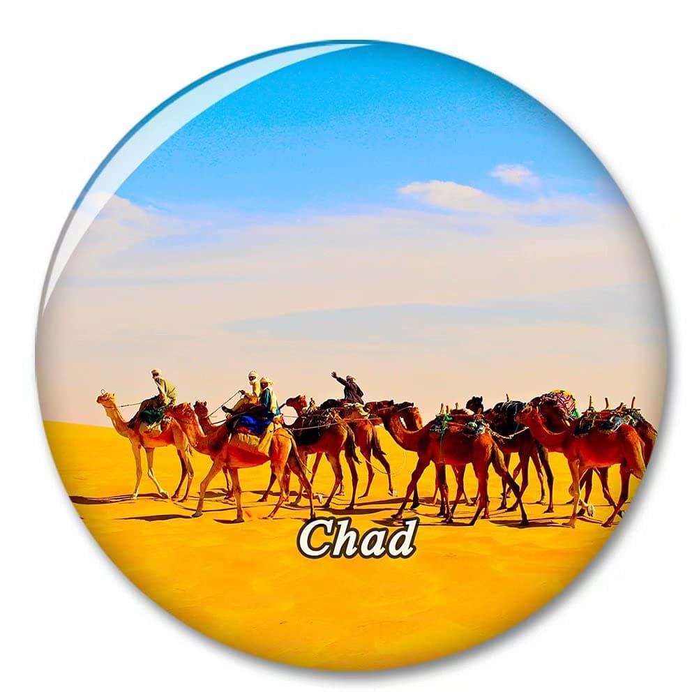 Chad Fridge Magnet Decorative Magnet Bottle Opener Tourist City Travel Souvenir Collection Gift Strong Refrigerator Sticker