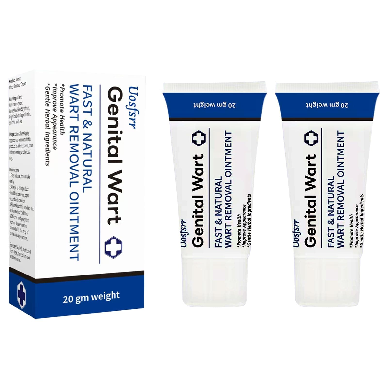 Wart Remover Fast Acting Gel Wart Remover Freeze Off Ointment,Maximum Strength-Wart Ointment with Salicylic Acid-Fast Acting Wart Freeze Off for Genital Warts,Plantar Warts,Common Warts,Corn 2PACK