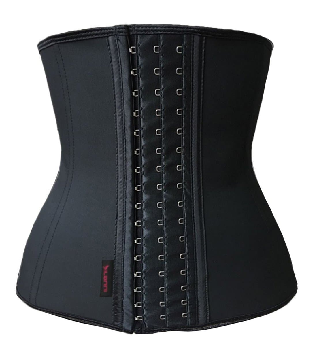 Mocofo Women's Waist Trainer Workout Latex Waist Cincher Classic 3 Hooks