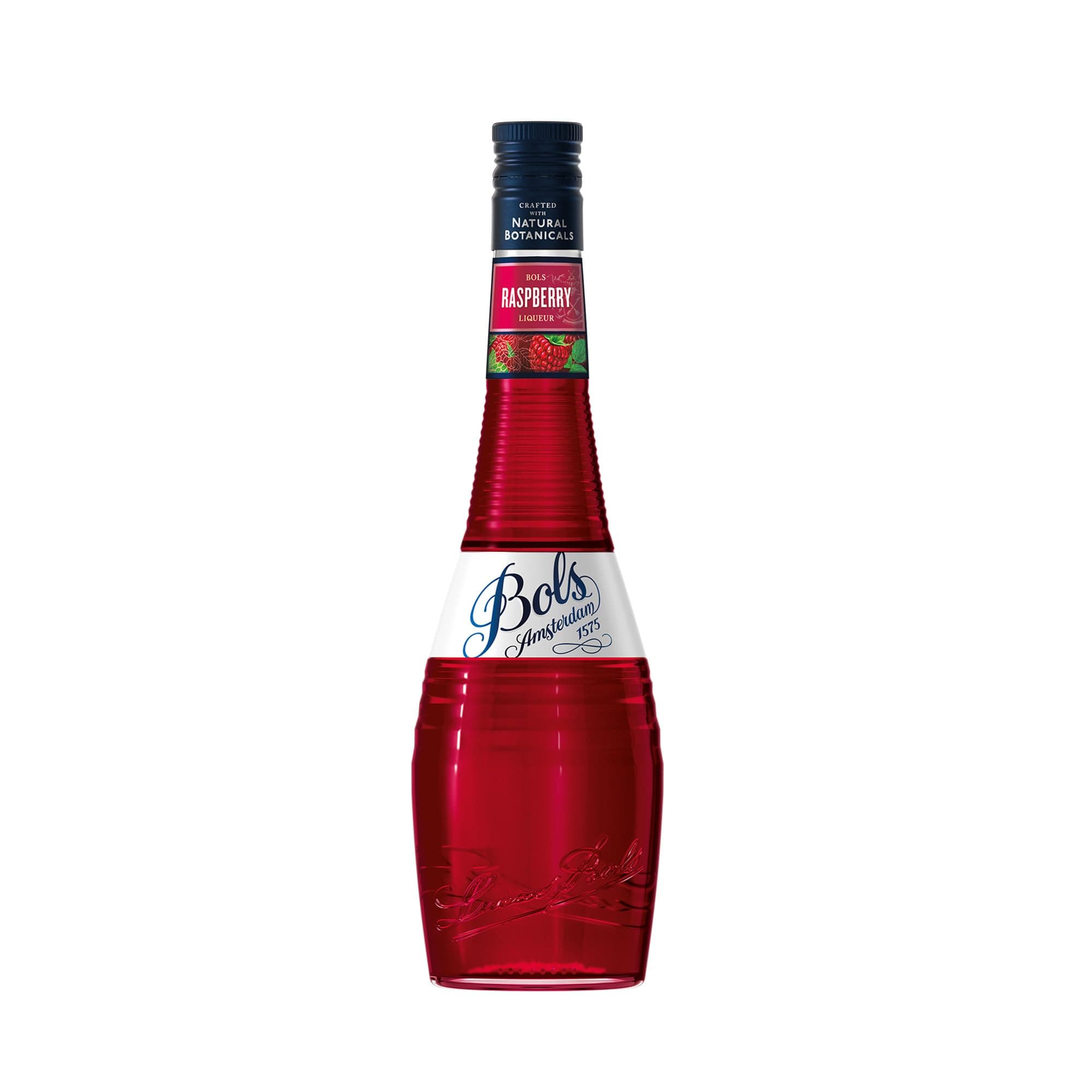 Bols Raspberry Liqueur, 50cl - 17 Percent ABV Raspberry Flavoured Spirit Crafted with All Natural Botanicals - Artisanal Liqueurs for Cocktails