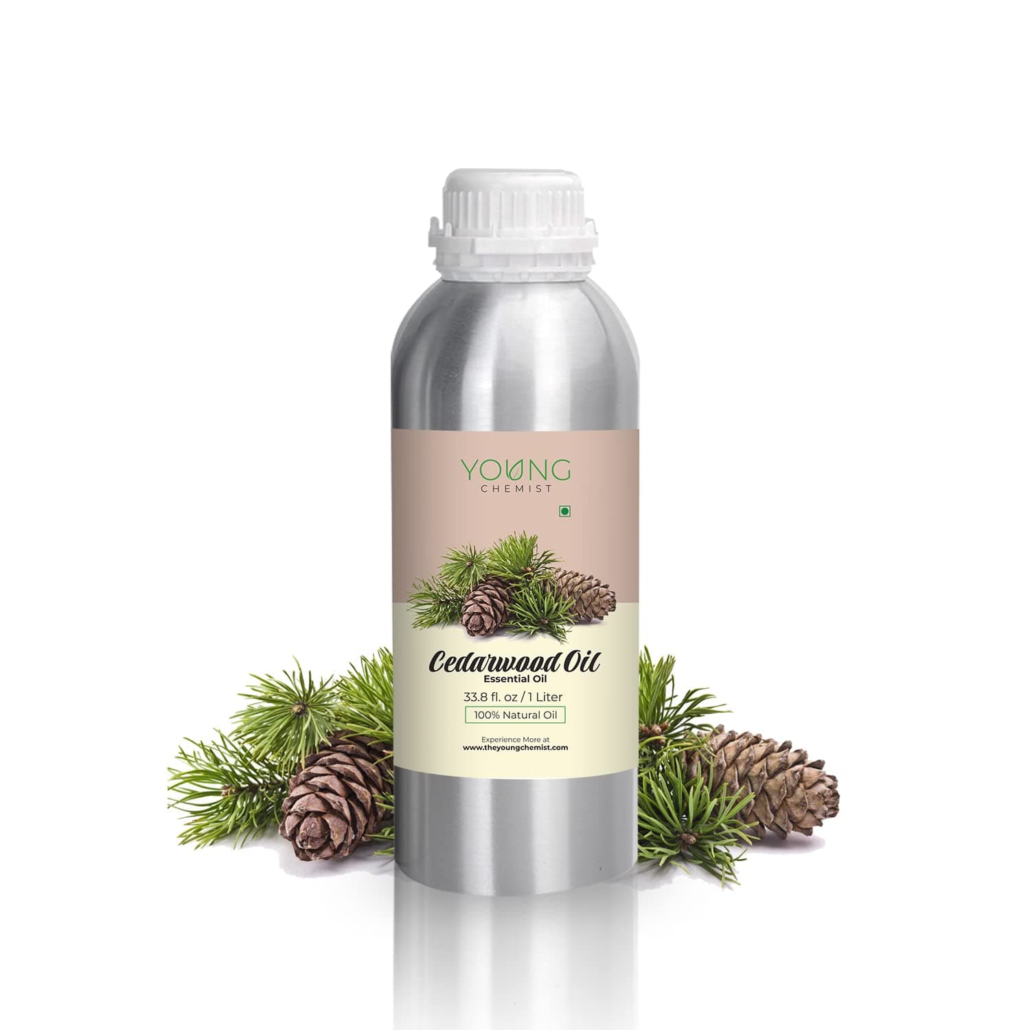 Bulk Cedarwood Oil - 1 Litre | 100% Natural & Therapeutic Grade Essential Oil for Professional Use, Large Scale Blending & Aromatherapy Projects