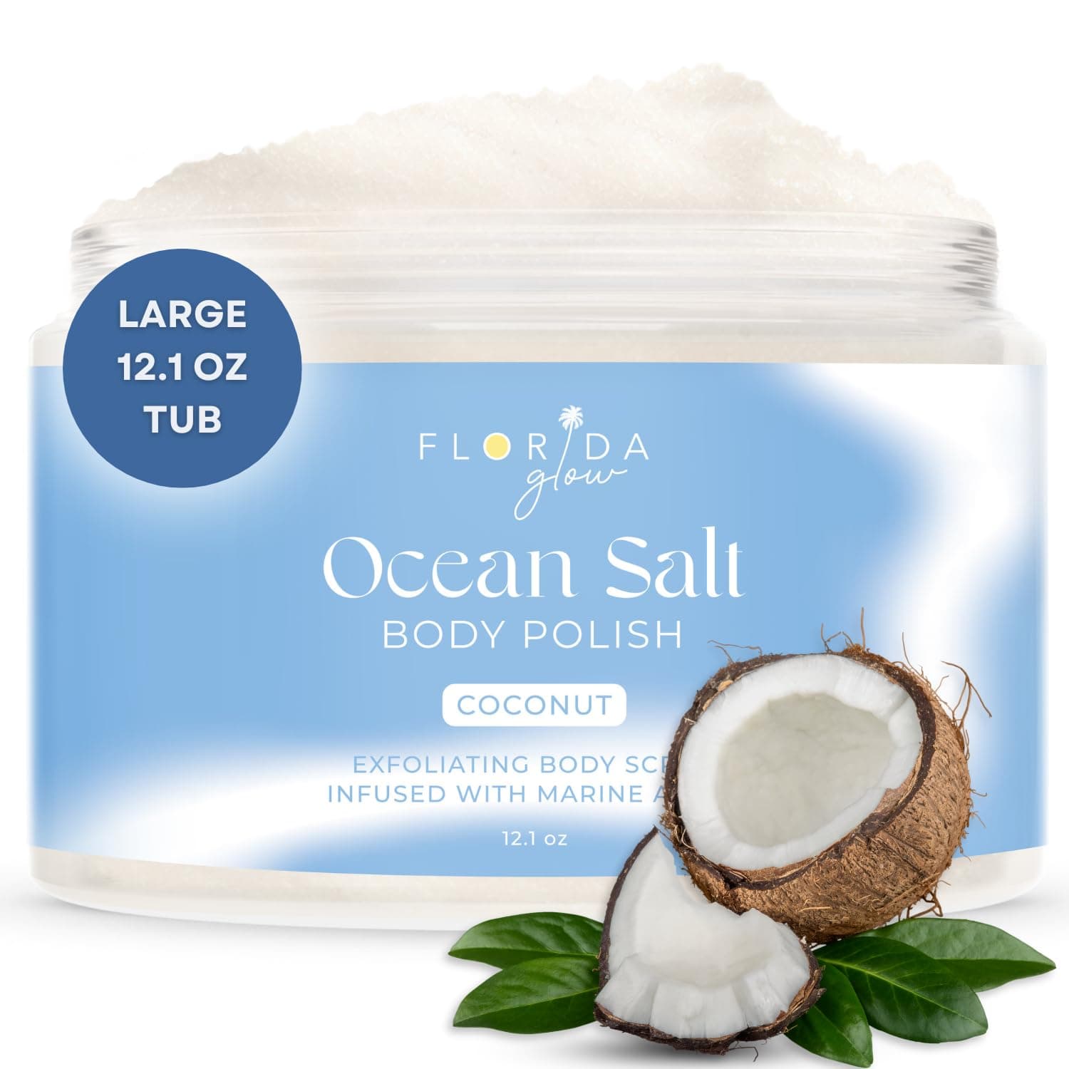 Florida Salt Scrubs - Coconut 10.5 oz