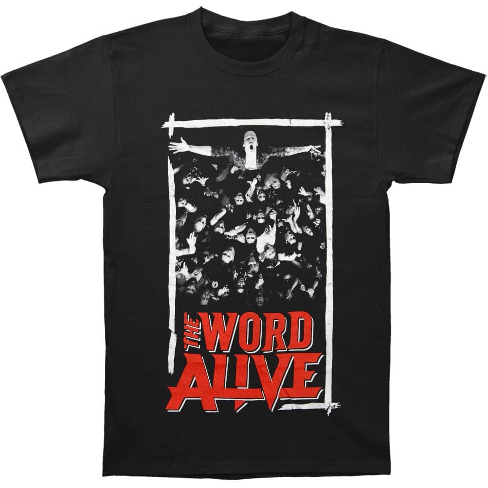 Word Alive Men's I'd Rather Die T-Shirt Black