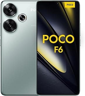 Xiaomi POCO F6 5G Mobile, Green (12GB Ram+512GB) | Snapdragon 8s Gen 3| 6.67" AMOLED 120Hz display | Triple Camera with OIS 50+8MP, 20MP Front camera